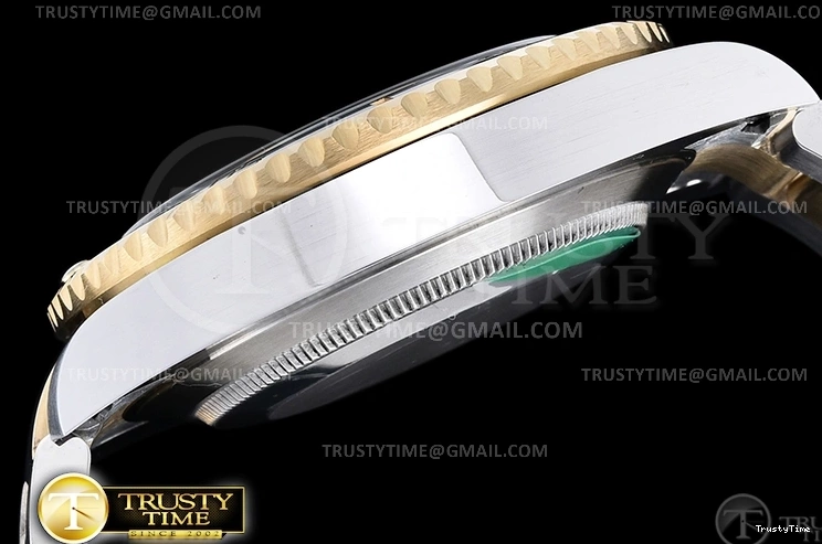 0109 Submariner 116613LN 904L YG SS Black ARF V3 SH Breathable 1086